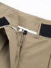 Hook-and-Loop Fastener Wide Leg Velcro Pants