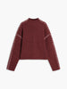 Shift The Focus Oversized Mock Neck Sweater